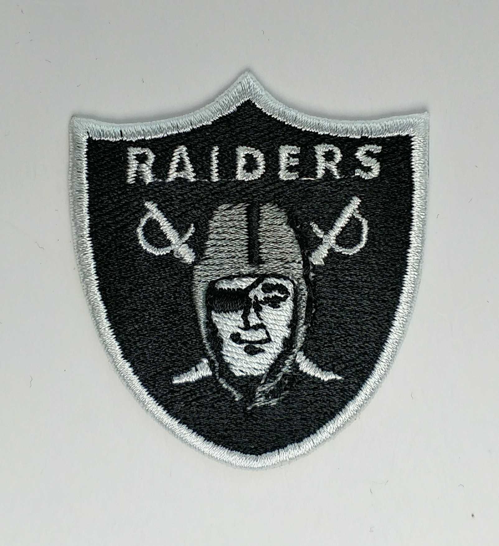 Oakland Raiders Logo Iron-on Patch 5.5cmx5cm